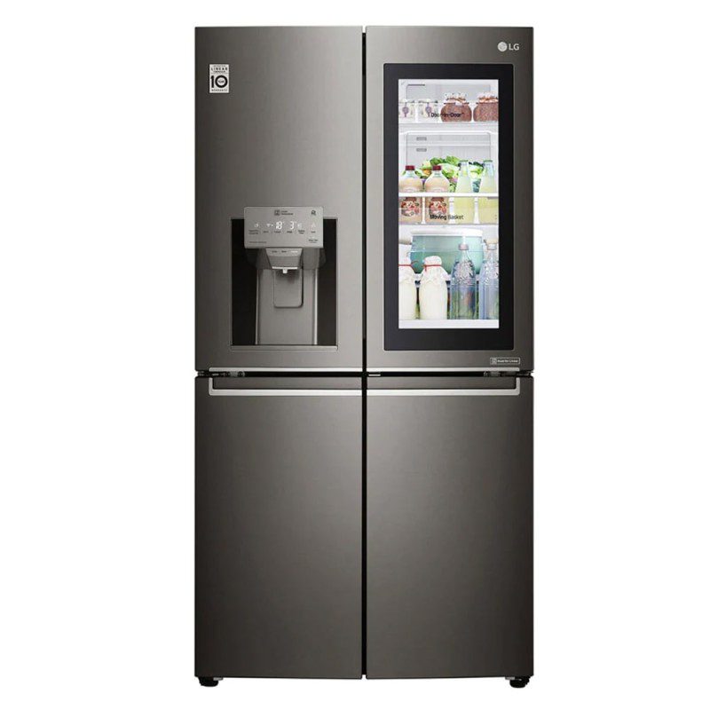 refrigerator-freezer-lg-gr-x39ftkhl-silver